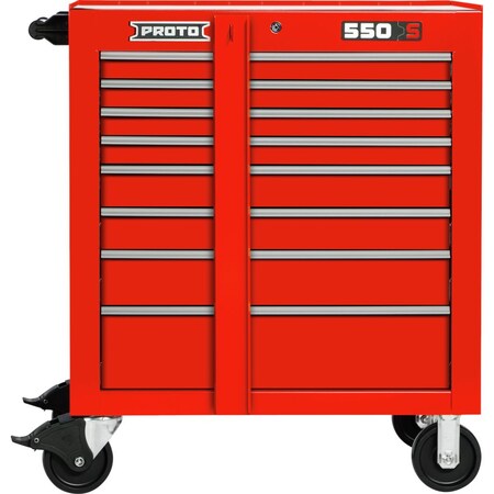 Proto 34In Roll Cab 8 Drw Red W/Lckbr J553441-8RDL